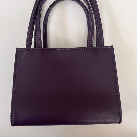 Telfar Small Bag in Eggplant Like New - Picture 7 of 8
